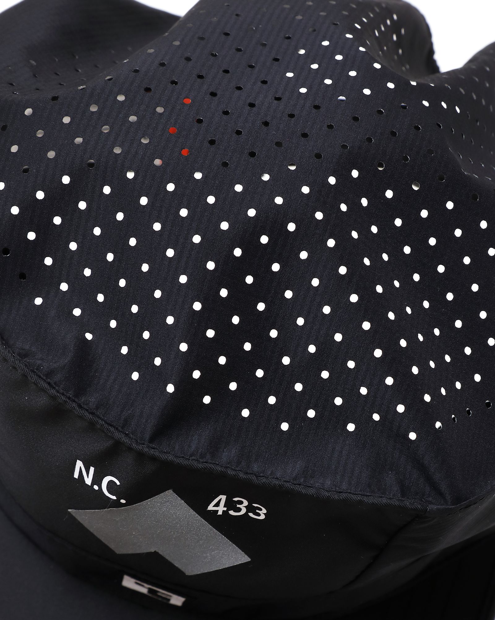 「予約商品」PUNCHING-HOLE BDU CAP # c/BLACK