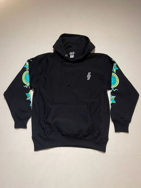 ウロボロス スウェットパーカー BLACK