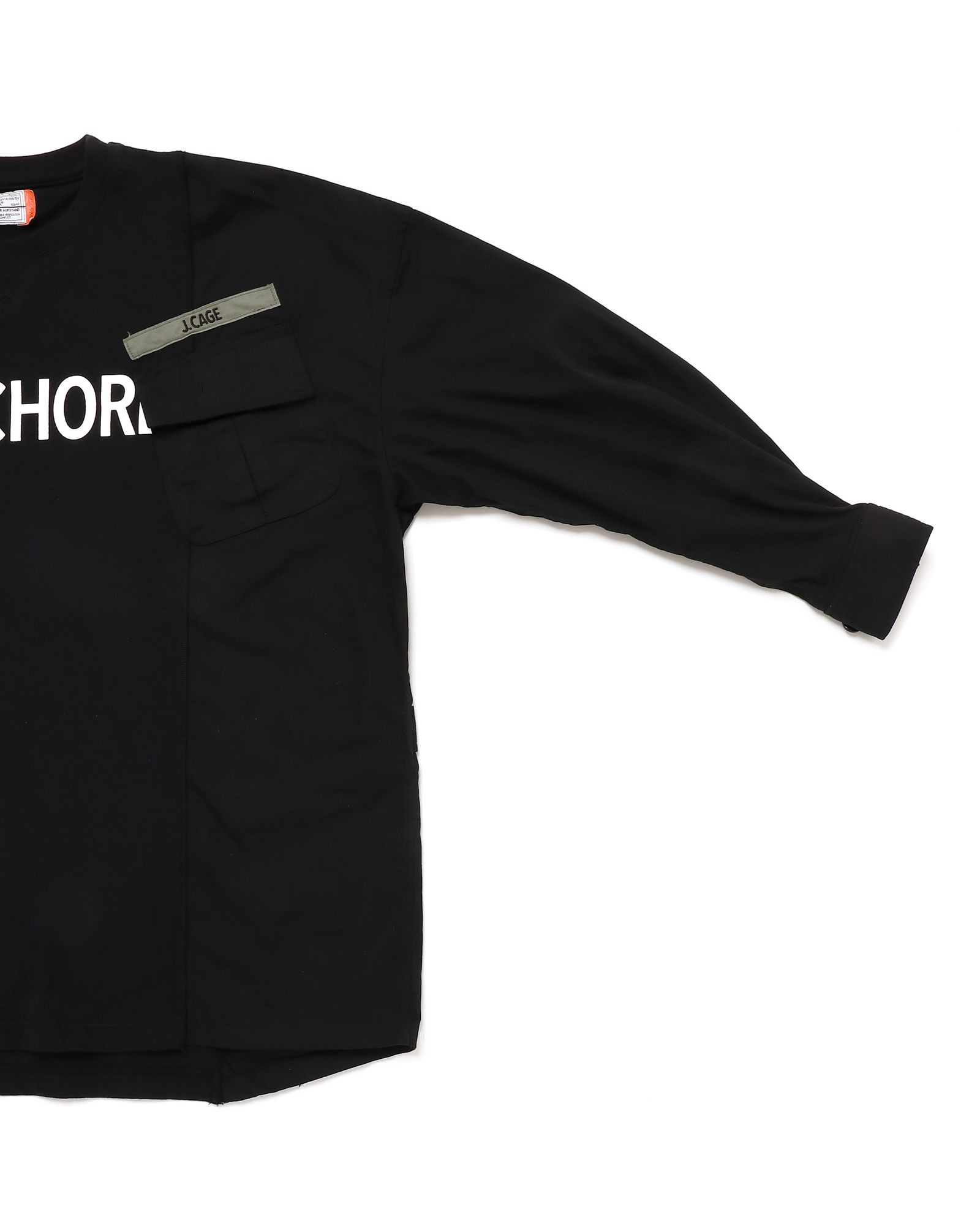 「予約商品」JUNGLE-FATIGUE WIDE SHIRTS # c/BLACK