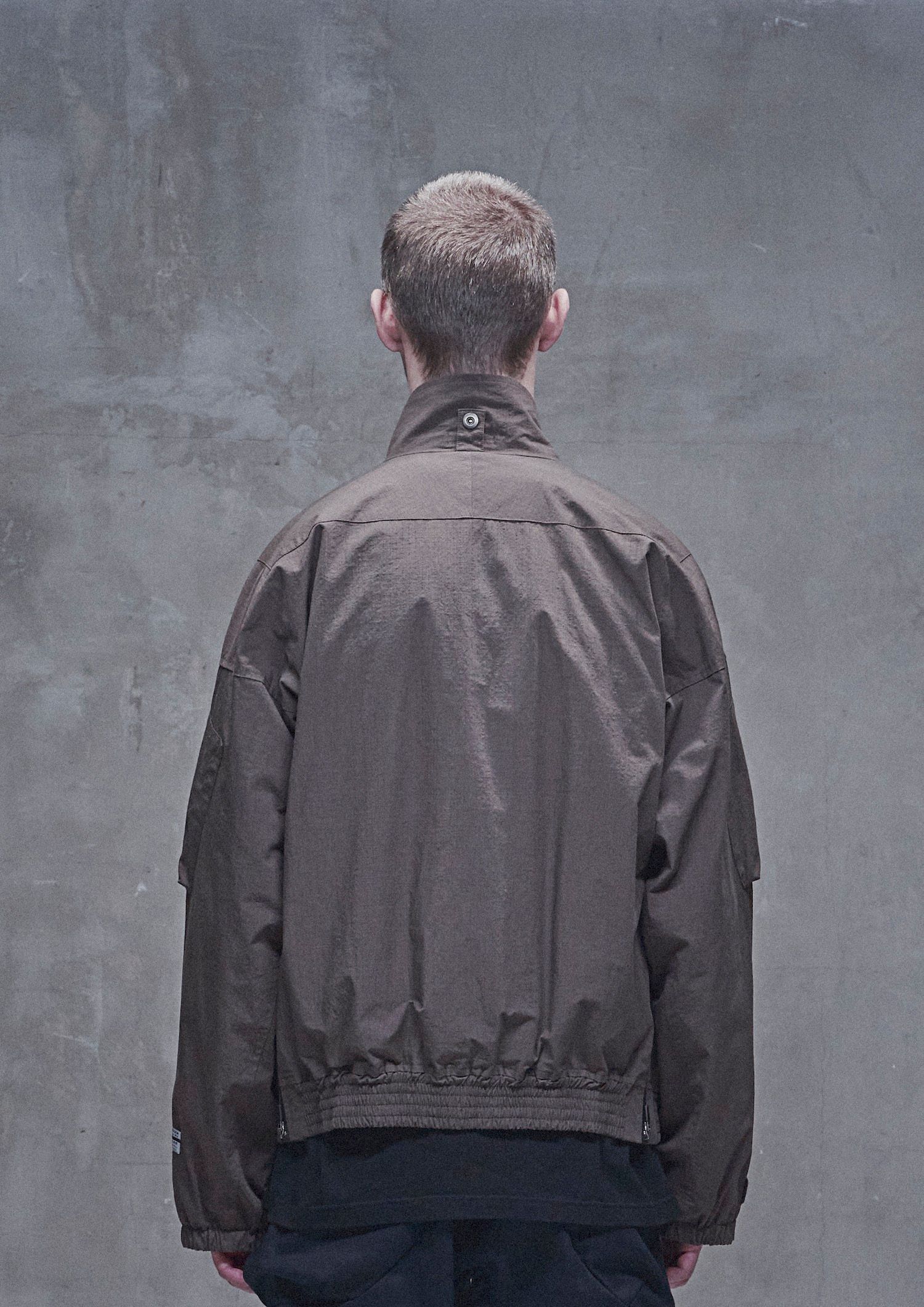 POLIQUANT - THE DEFORMED BRUSHING BACK FLIGHT JACLET / THE
