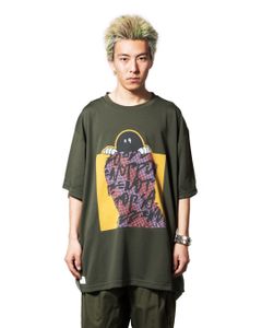 INU x RATFACE WIDE DRY-TEE / col: KHAKI
