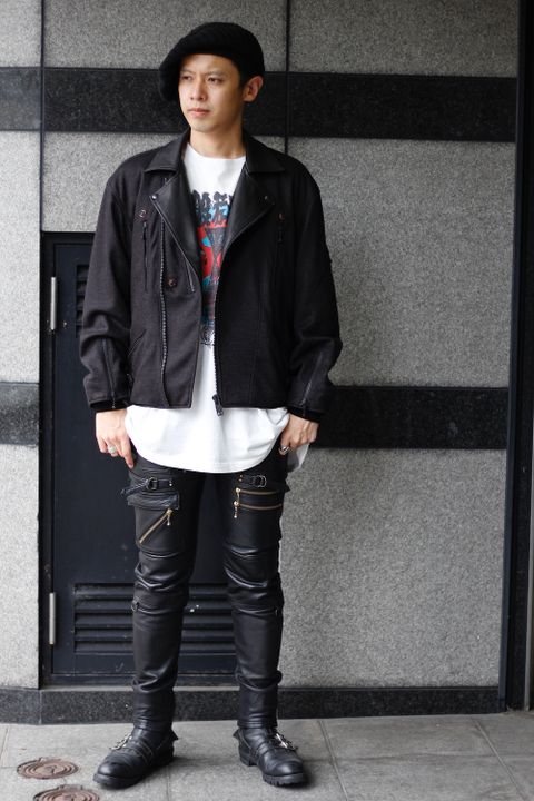 blackmeans "SNOWY LEATHERS"  021