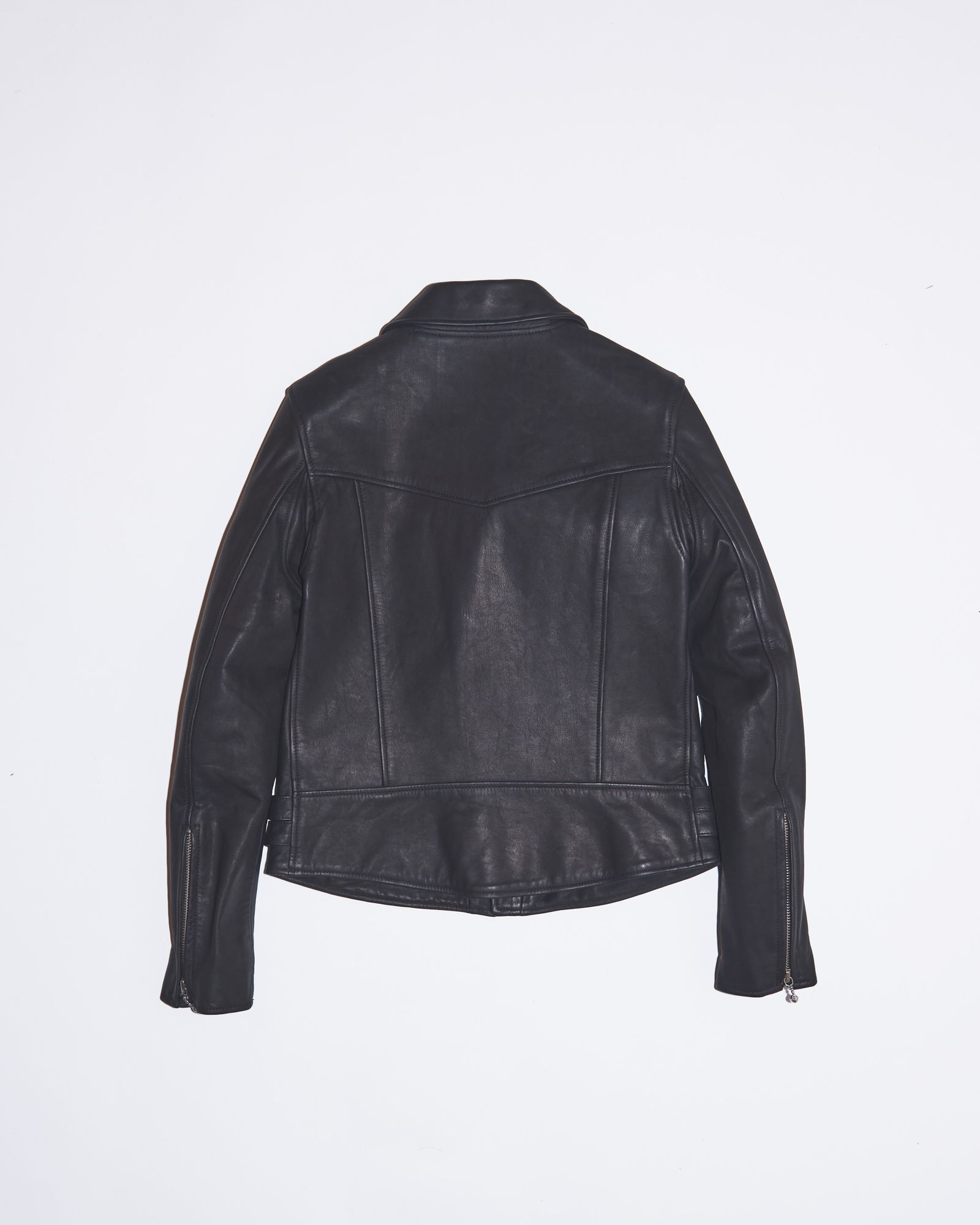 81GBJ149-5 / ダブル ライダースジャケット Womens (Black, White)