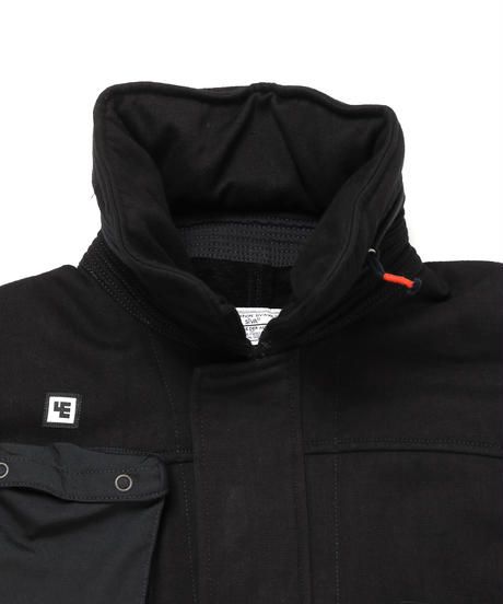 AIRBORNE SMOCK JUMP WIDE JACKET c/#1 BLACK