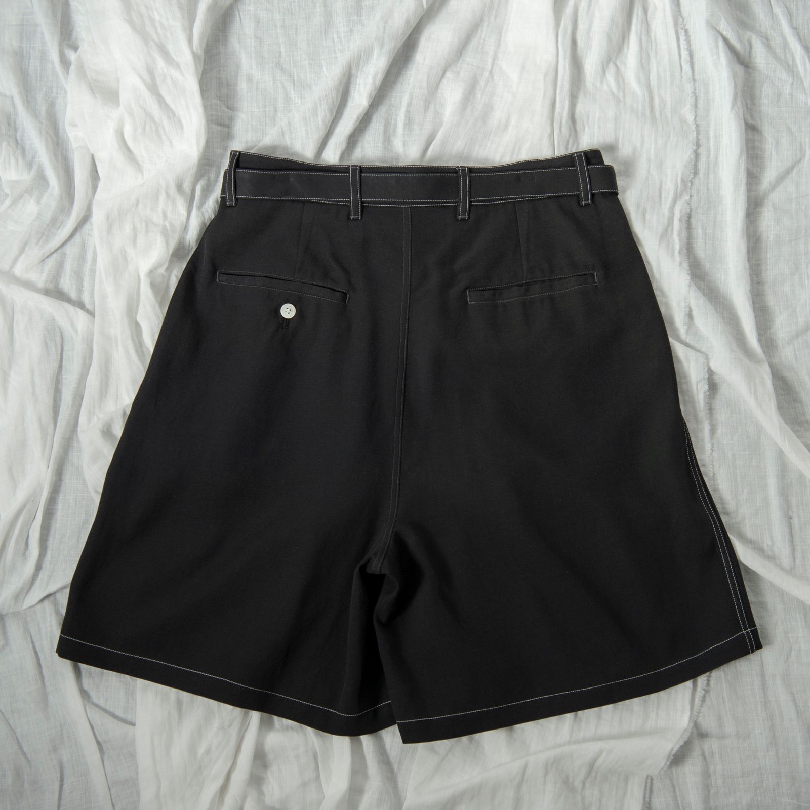 「予約商品」FLARE SHORTS (BLACK)