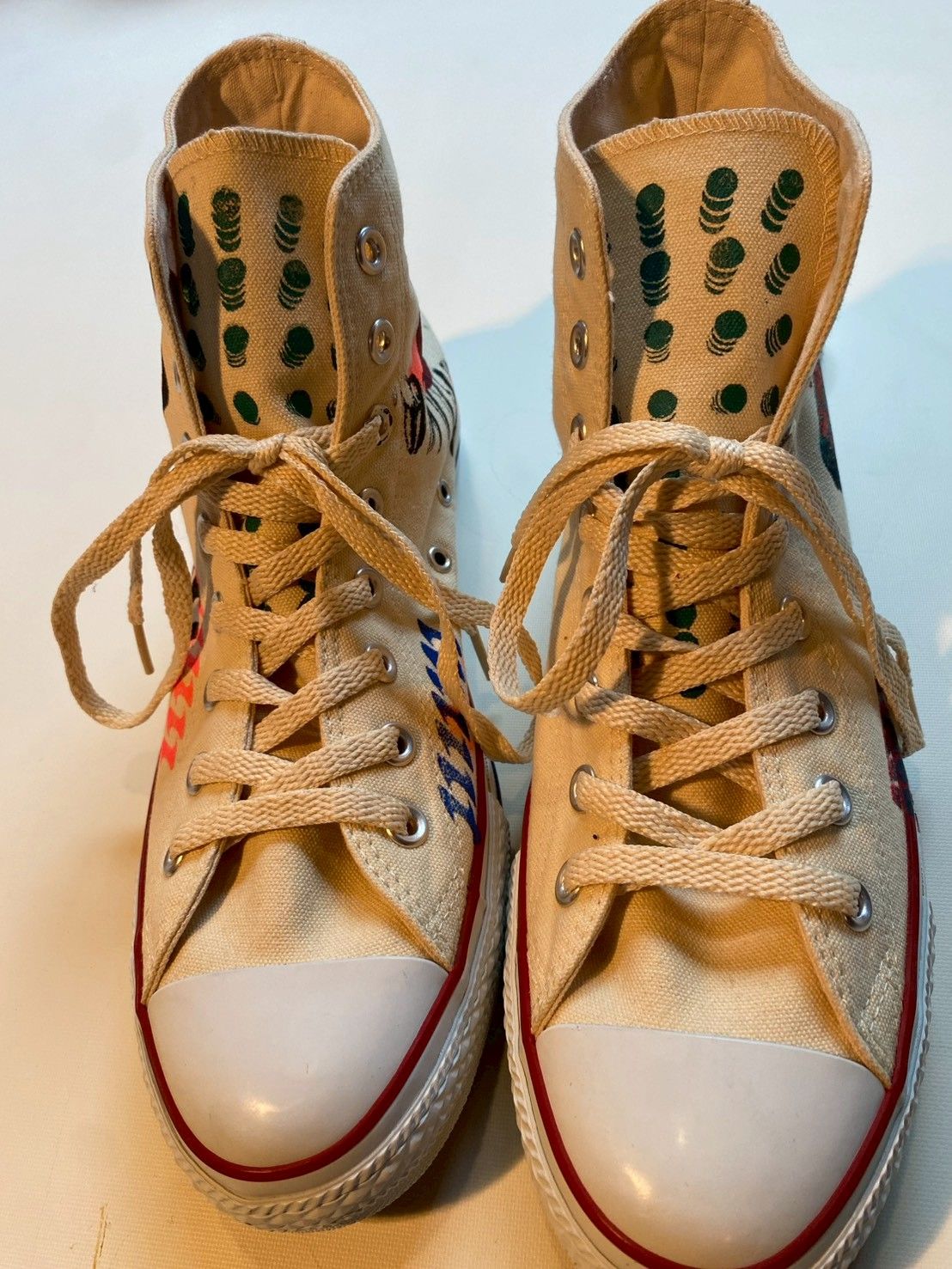 【一点もの】HALLUCINATION CLUB / CONVERSE ALL STAR HI / 28cm (ZONZAI,Satoshi Ito)
