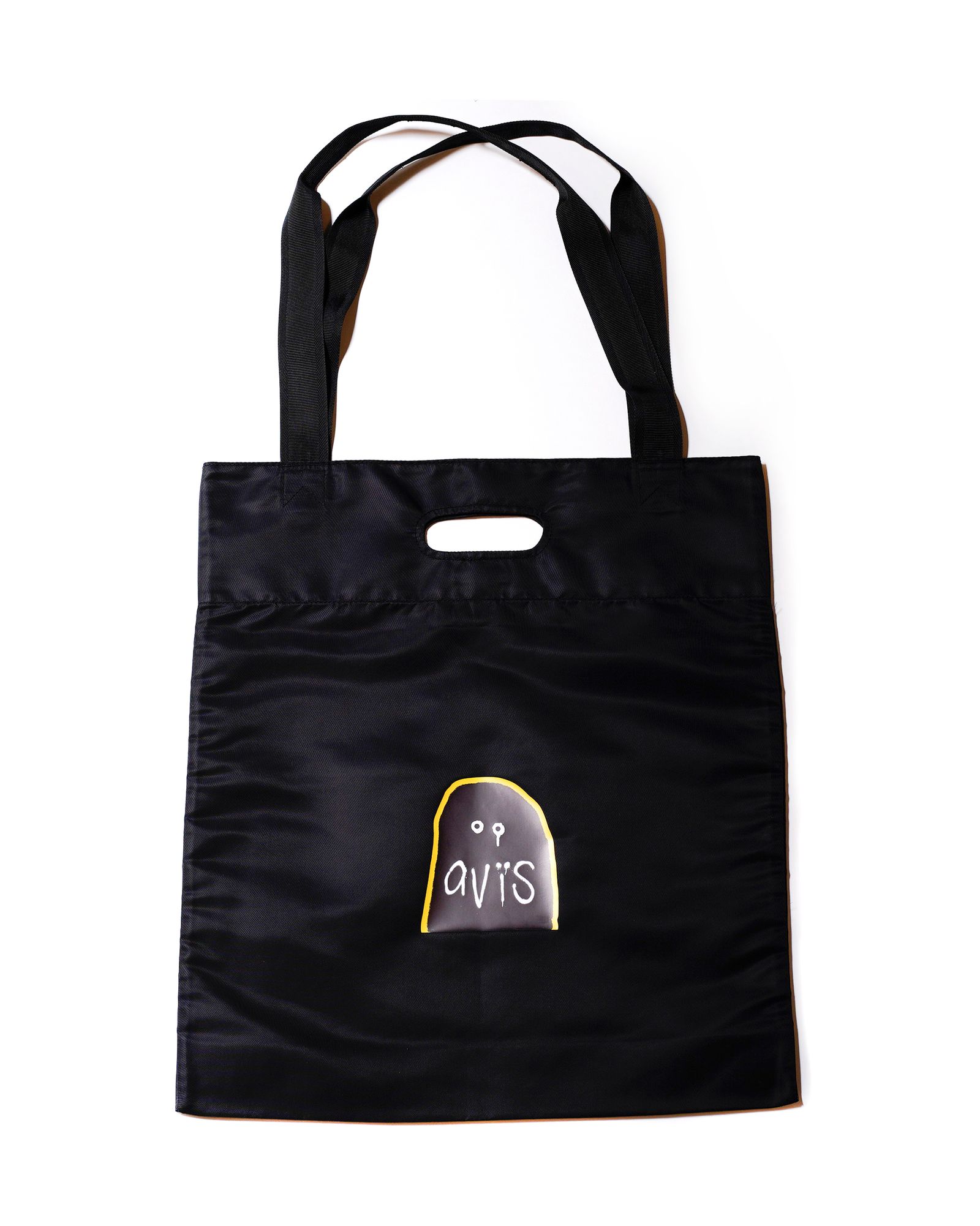 INU x RATFACE LP TOTE BAG / col: BLACK