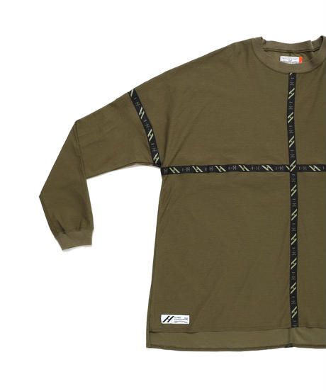 FLATSEAM LINE WIDE L-SLEEVE c/#3 SAND
