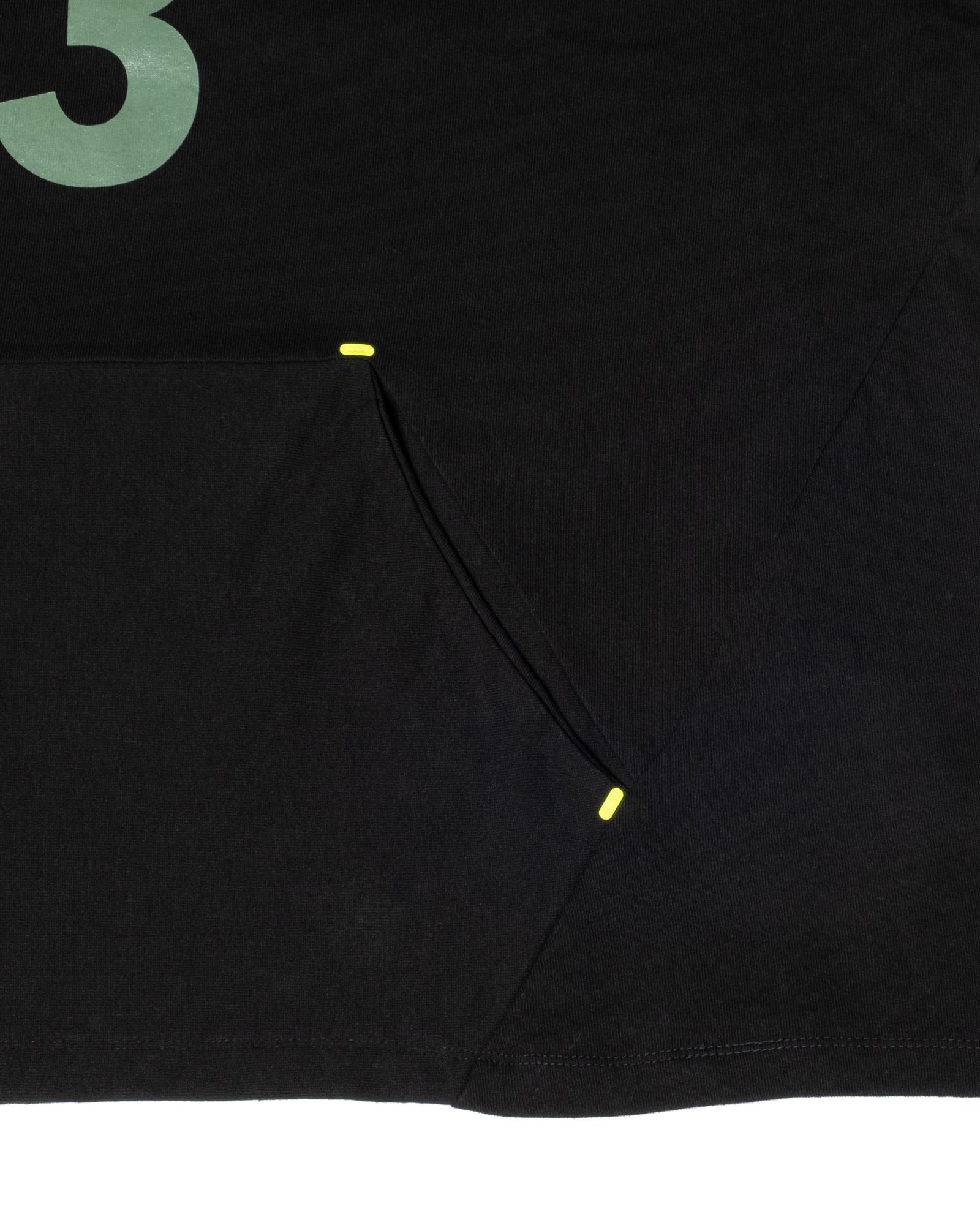 「予約商品」KANGAROO-POCKET WIDE TEE / col: BLACK
