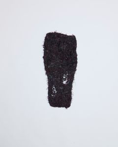 クラッシュ ニット ネックウォーマー (Black, Red) / 945-79TKN36-1