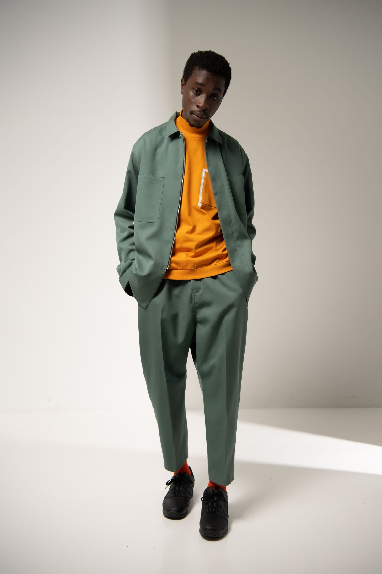 パンツ seri9KEKE pants ZUCCa / S ストレッチドライツイル / パンツ(M black(26)): SALE