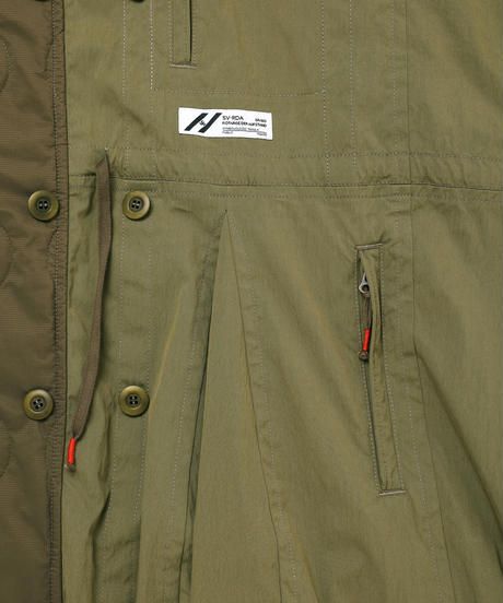 FLIGHT BALLOON WIDE LONG COAT c/#2 KHAKI