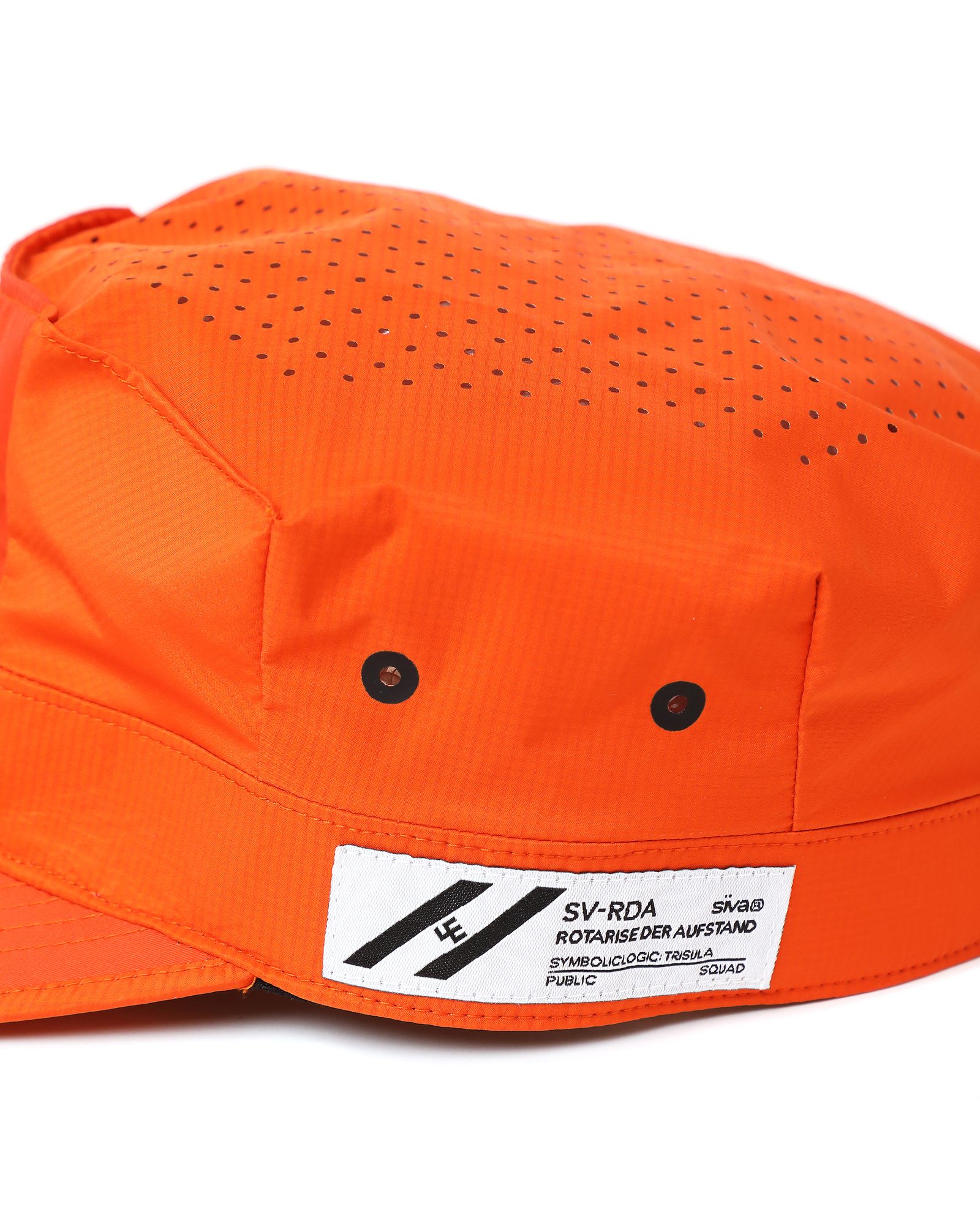 「予約商品」PUNCHING-HOLE BDU CAP # c/ORANGE
