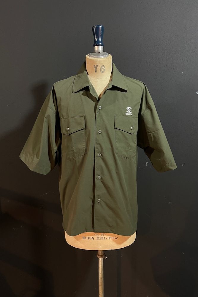 【OFFICIAL BOOTLEG CTLG 19】”ANTI-2” Micro Ripstop Loose Fit Shirts  "別注カーキ"
