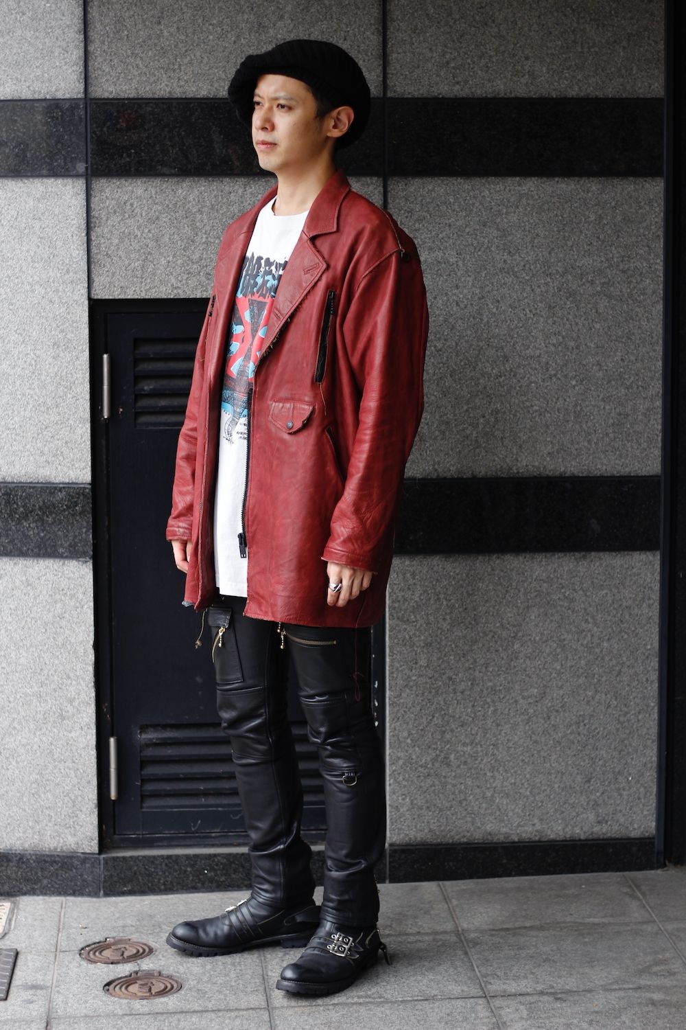 blackmeans "SNOWY LEATHERS"  020