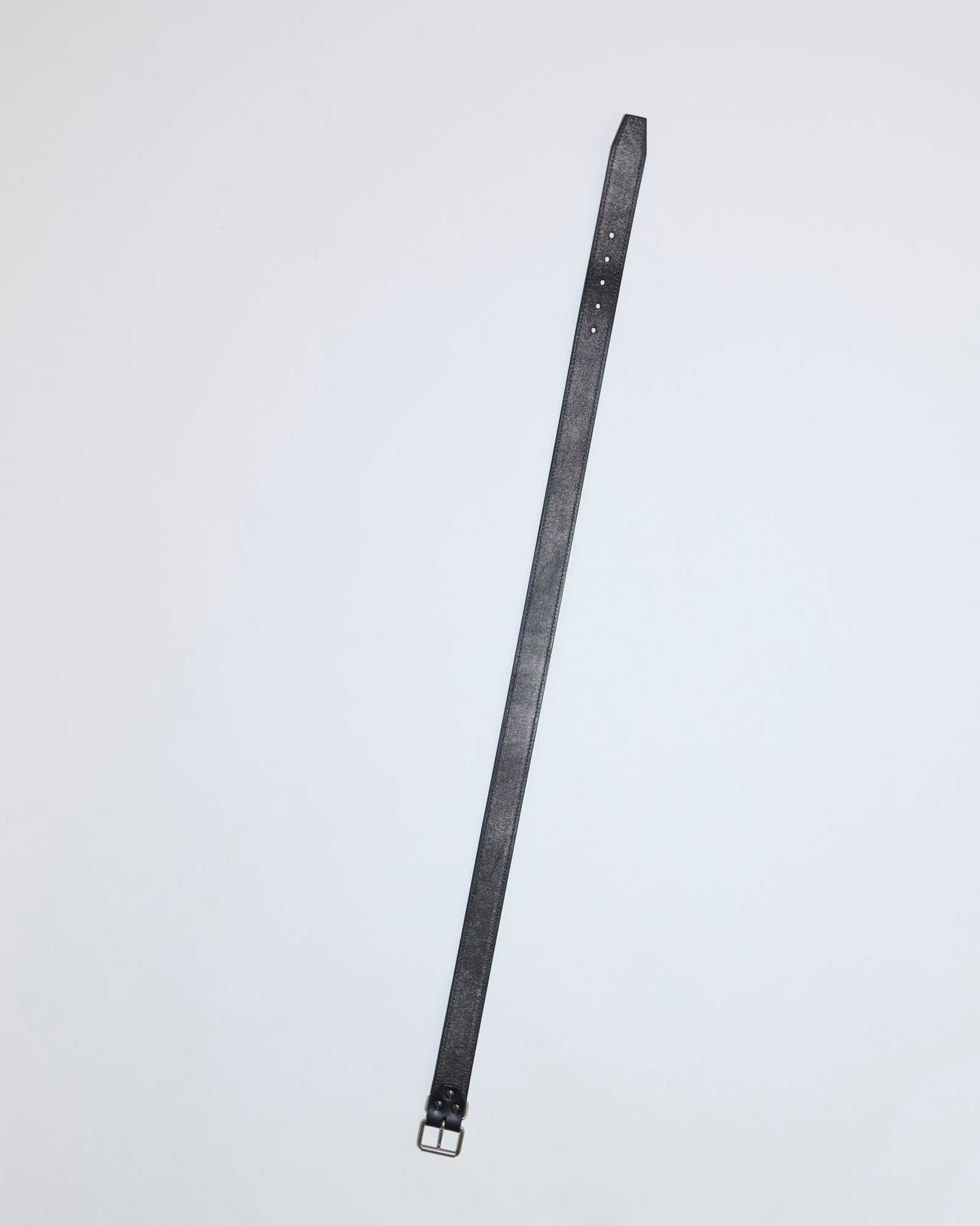 945-81TAC303-1 / レザーベルト (BLACK/BLACK, BLACK/BLUE, BLACK/RED)