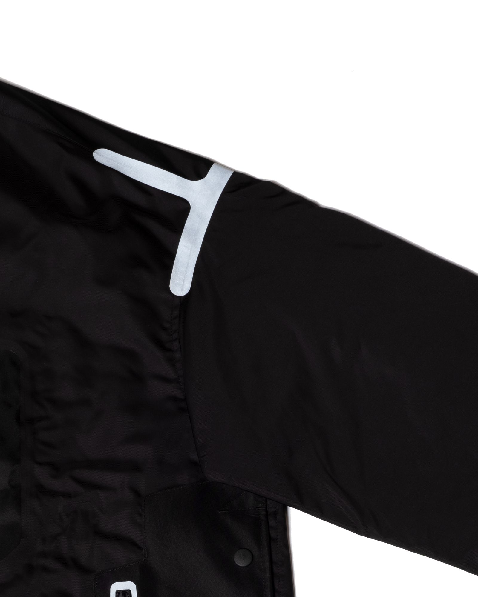 「予約商品」COLLARLESS OVERSIZED LONG PADDING COAT / col: BLACK