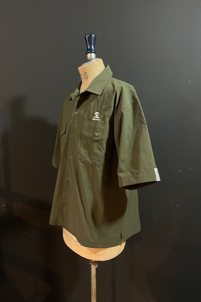 【OFFICIAL BOOTLEG CTLG 19】”ANTI-2” Micro Ripstop Loose Fit Shirts  "別注カーキ"