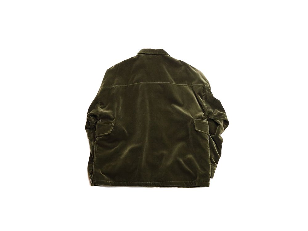 VELVET MIL JACKET (OLIVE)