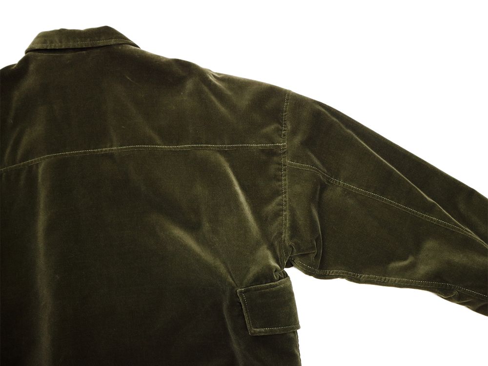 VELVET MIL JACKET (OLIVE)