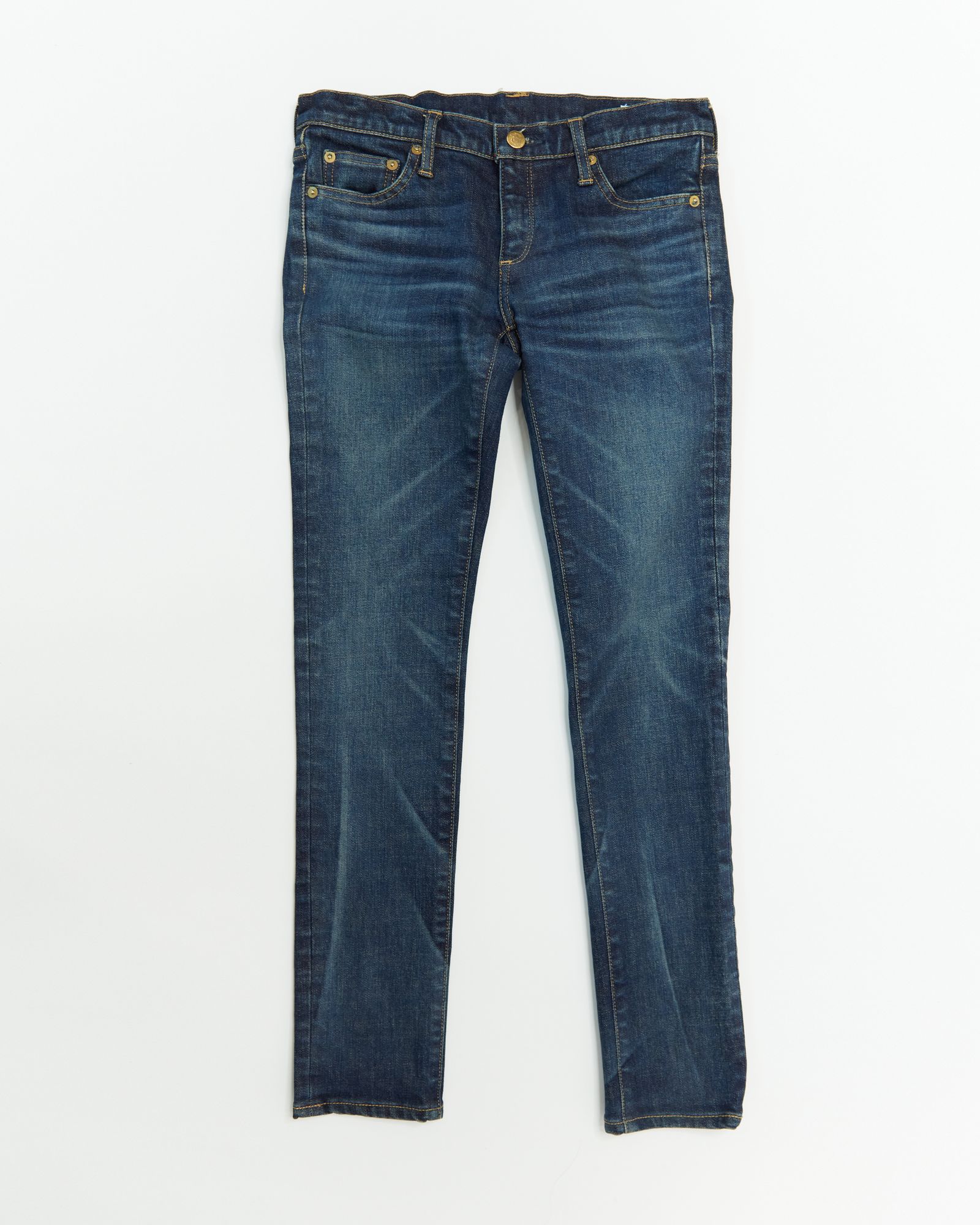 05 WOMEN SKINNY VINTAGE INDIGO / ヴィンテージ スキニー デニムパンツ (インディゴ) レディース