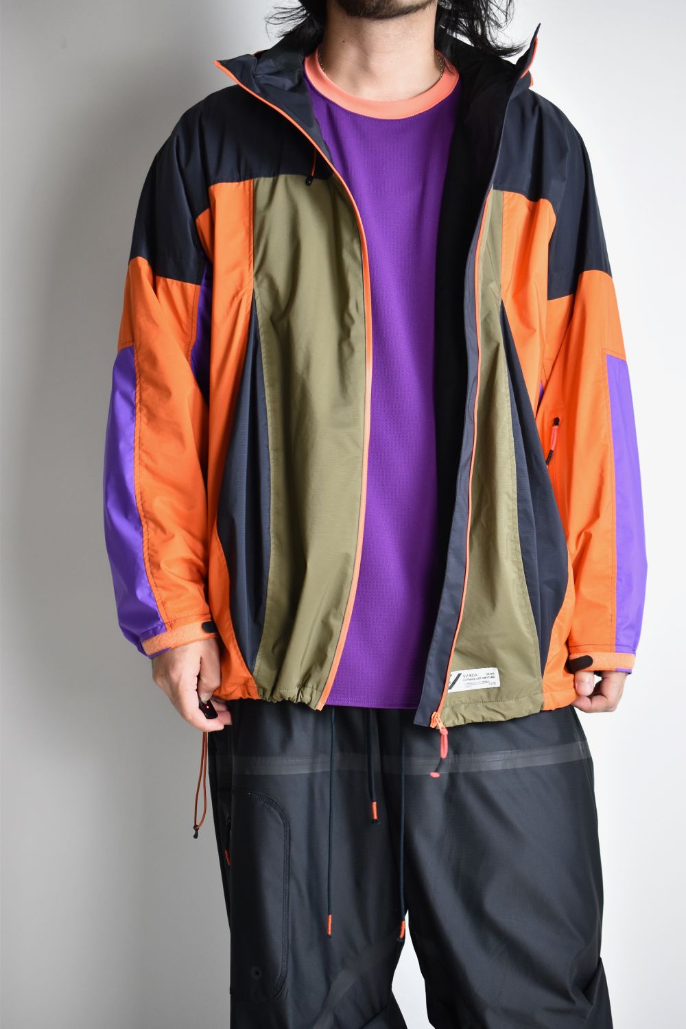 MOUNTAIN BALLOON WIDE JACKET c/#3 ORN X PPL