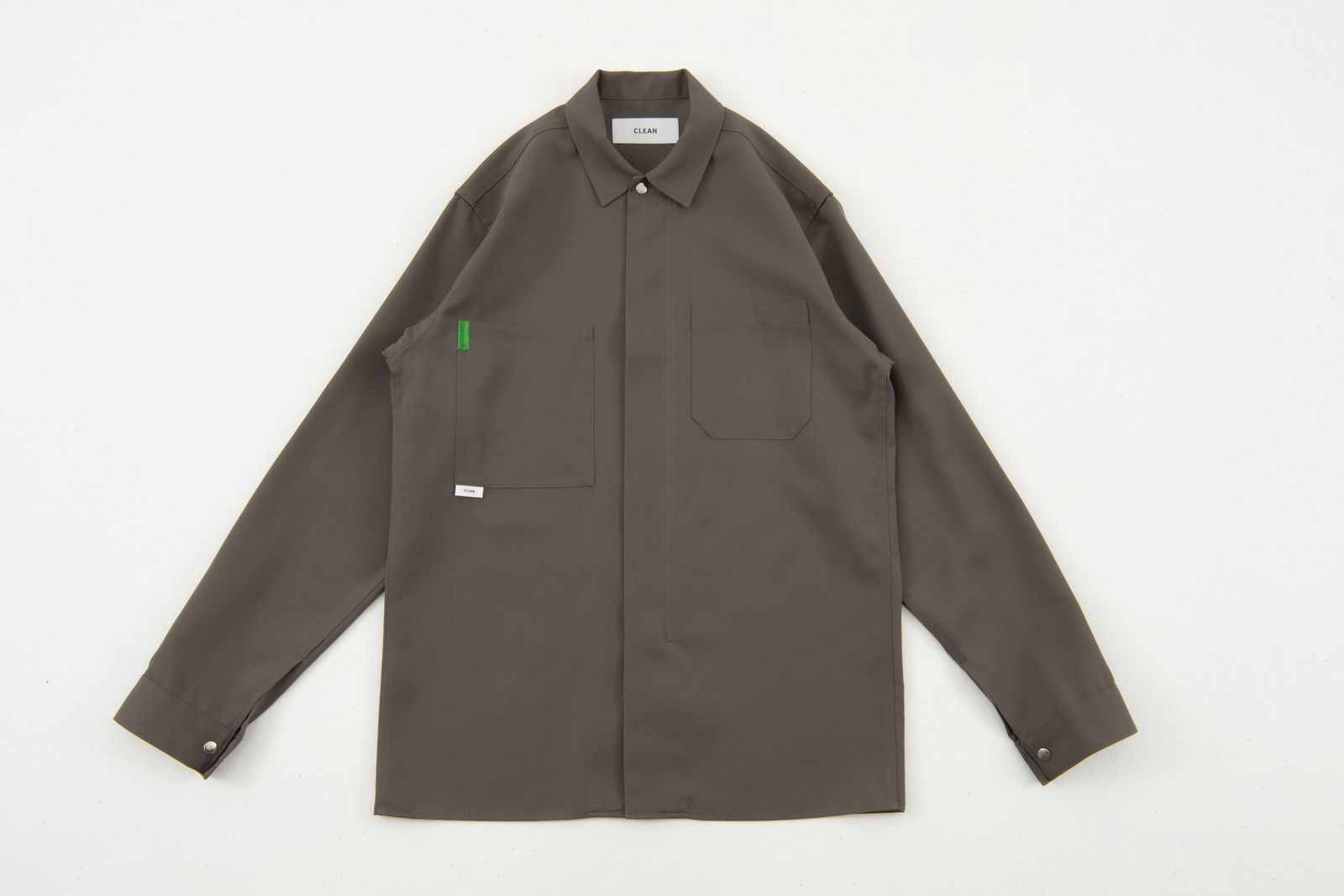「予約商品」ZIP SHIRT (STEEL)