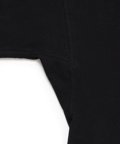 DRAW CODE HOODED PULL JERSEY c/#1 BLACK