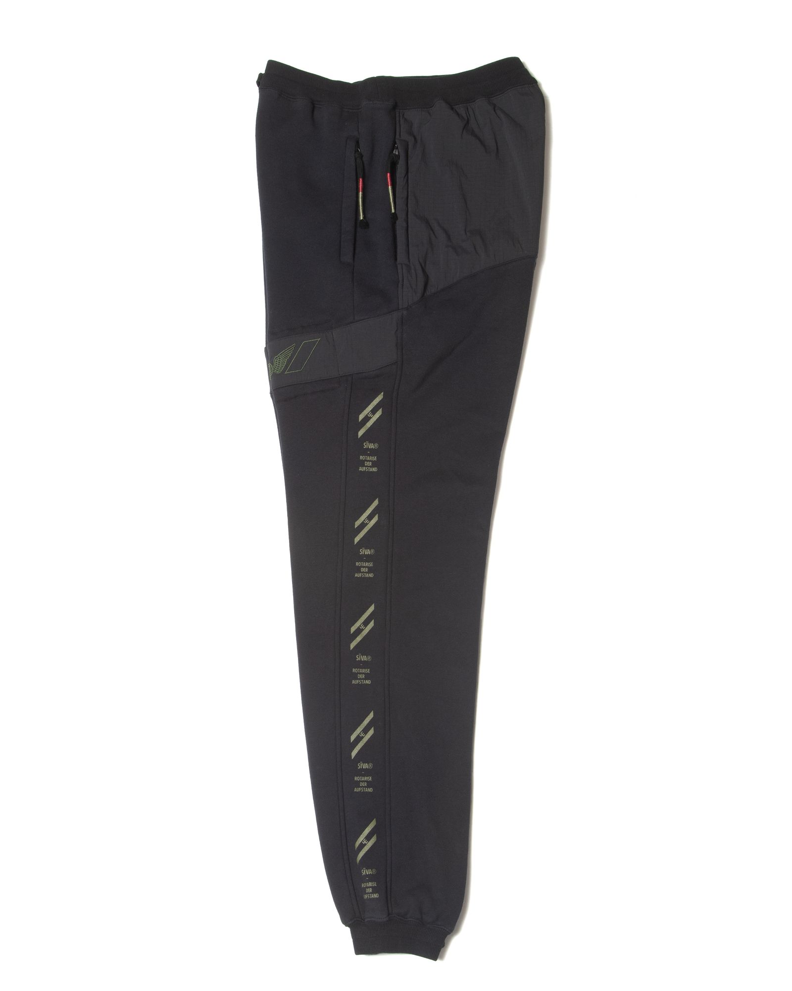 「予約商品」SIDE-LINE JOGGER PANTS / col: BLACK