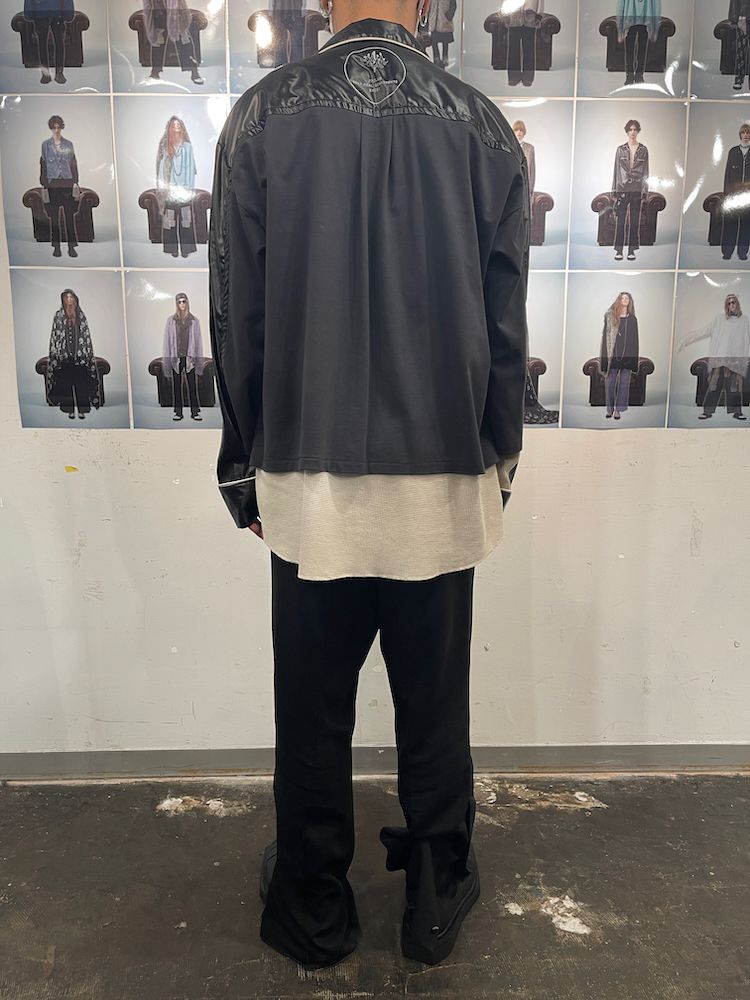 CORPSE PACKED SLEEPING SHIRT / ドッキング スリーピングシャツ (Black, Greige)