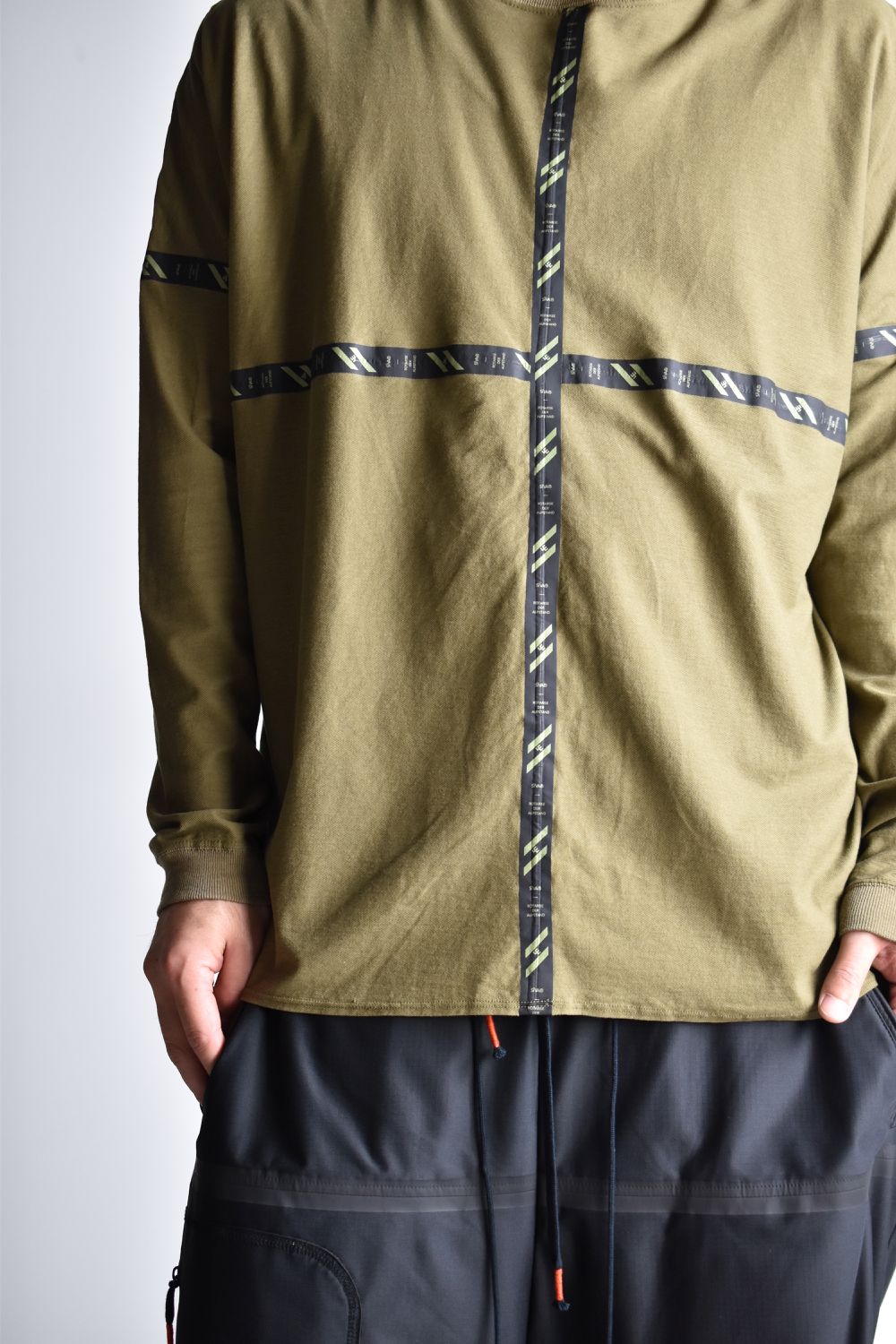 FLATSEAM LINE WIDE L-SLEEVE c/#3 SAND