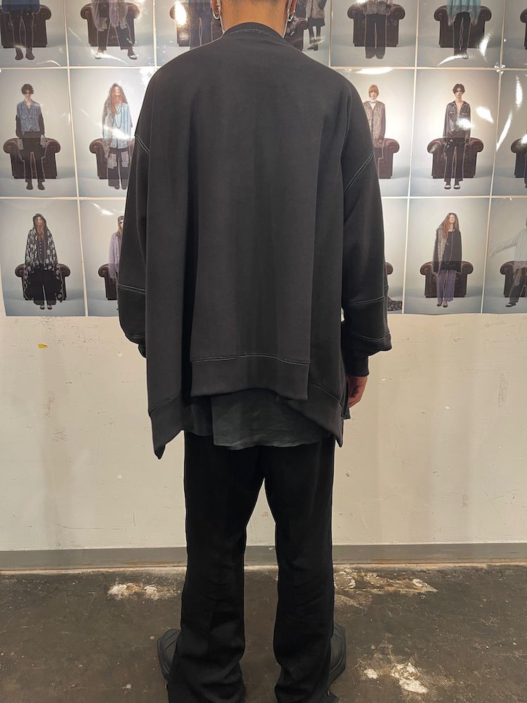 GHOST CLOTH SWEATSHIRT / スウェット (Black, Mintgreen)