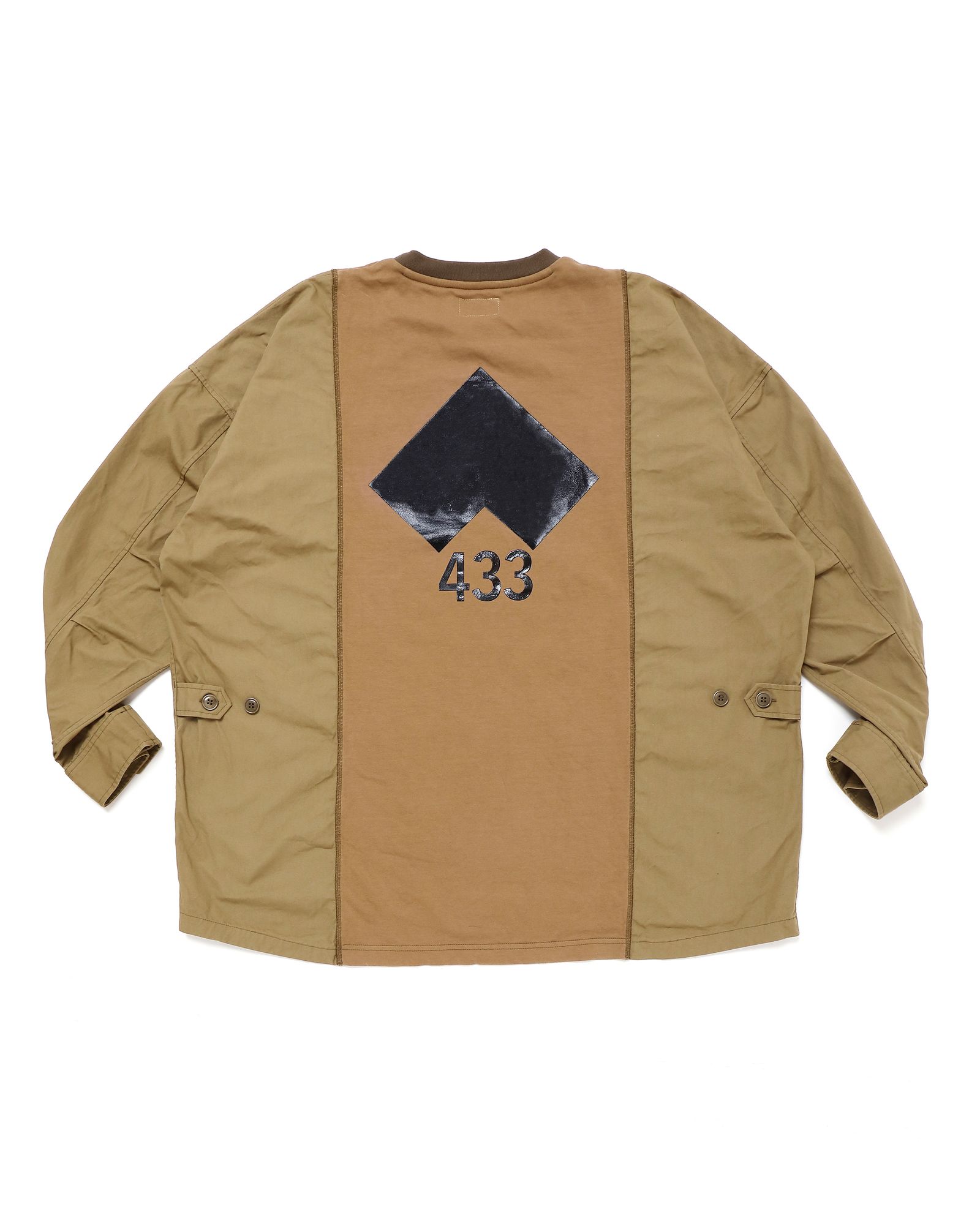 「予約商品」JUNGLE-FATIGUE WIDE SHIRTS # c/SAND