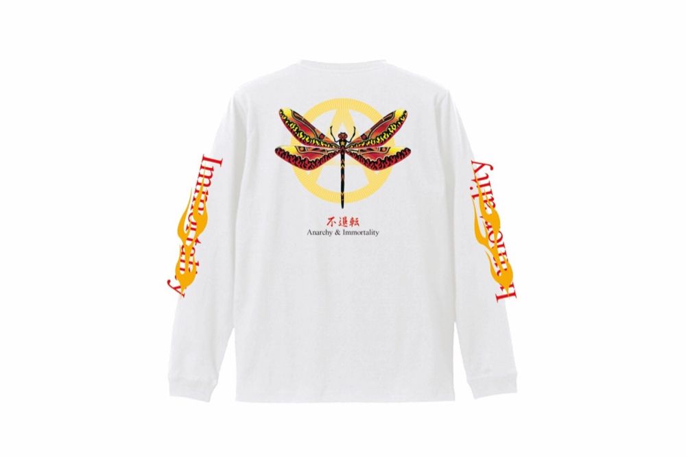 「予約商品」不退転 L/S T-shirts (WHITE)