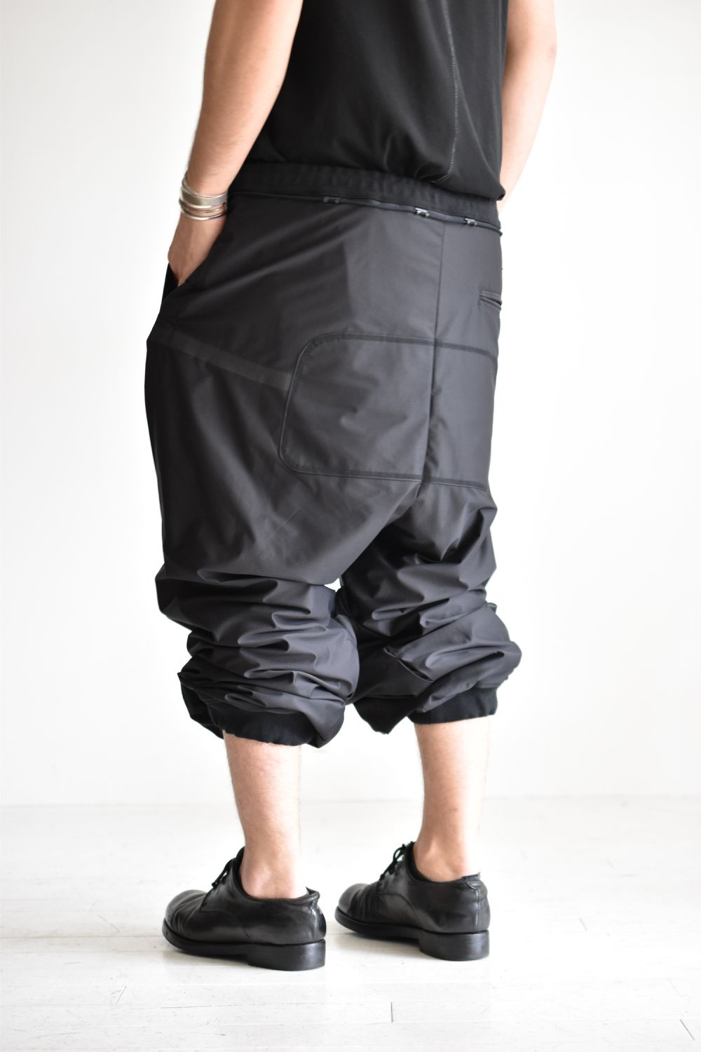 BAGGY RIP-STOP PANTS c/#1 BLACK