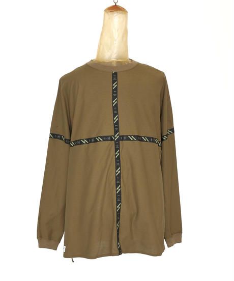 FLATSEAM LINE WIDE L-SLEEVE c/#3 SAND