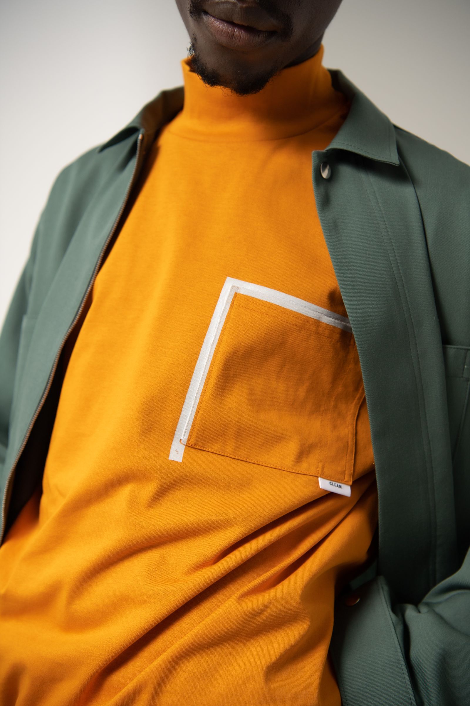「予約商品」ZIP SHIRT (TEAL)
