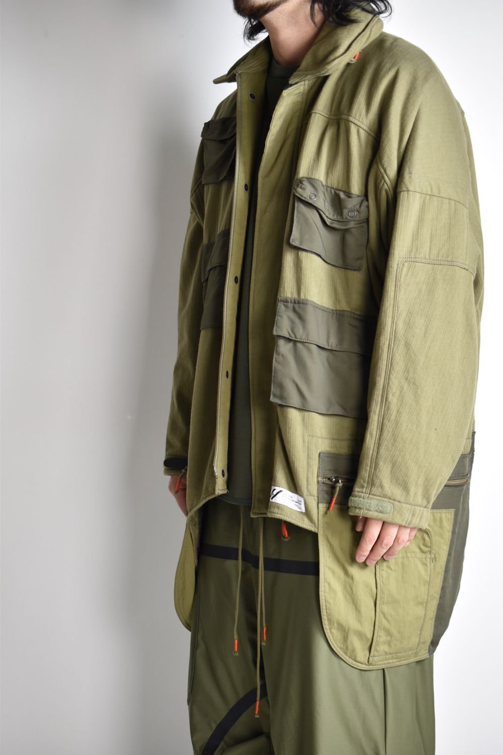AIRBORNE SMOCK JUMP WIDE JACKET c/#2 KHAKI