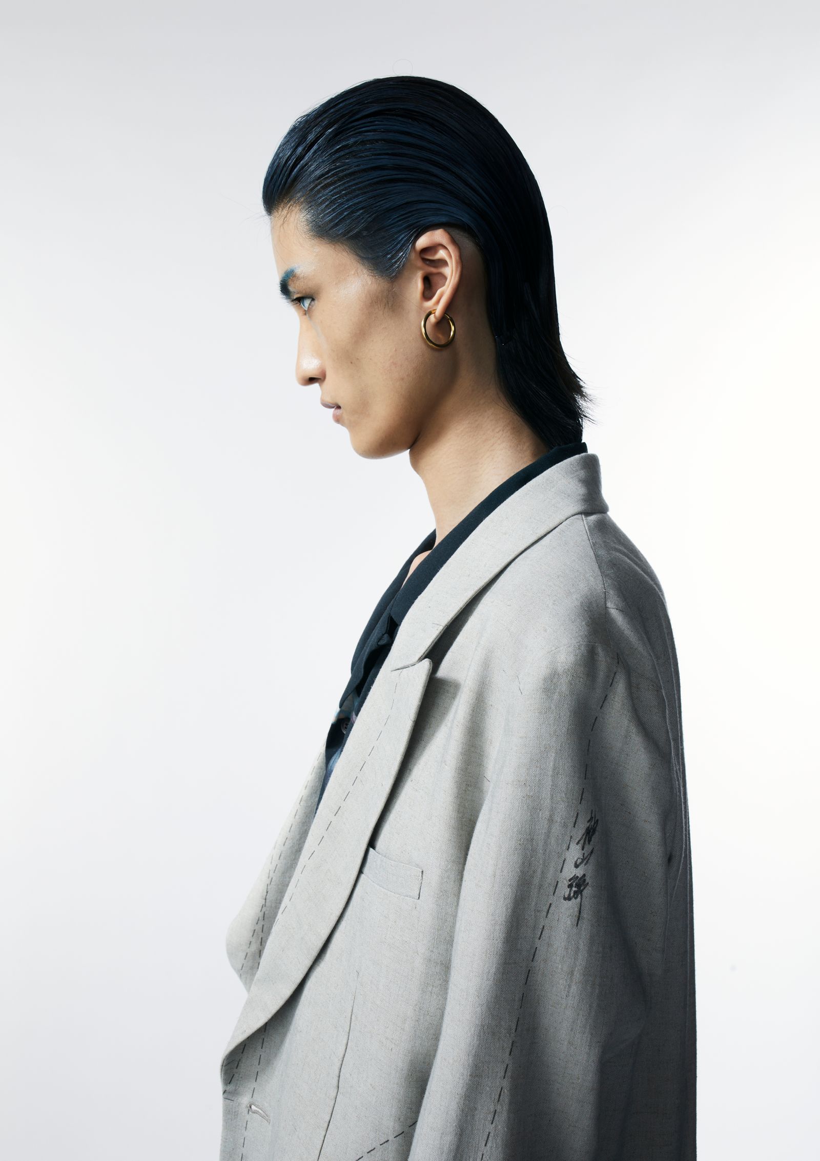 JAPONISM PATTERN JACKET / テーラードジャケット (BLACK,GRIGE)