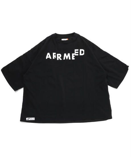 ARMED WIDE SHIRT c/#1 BLACK