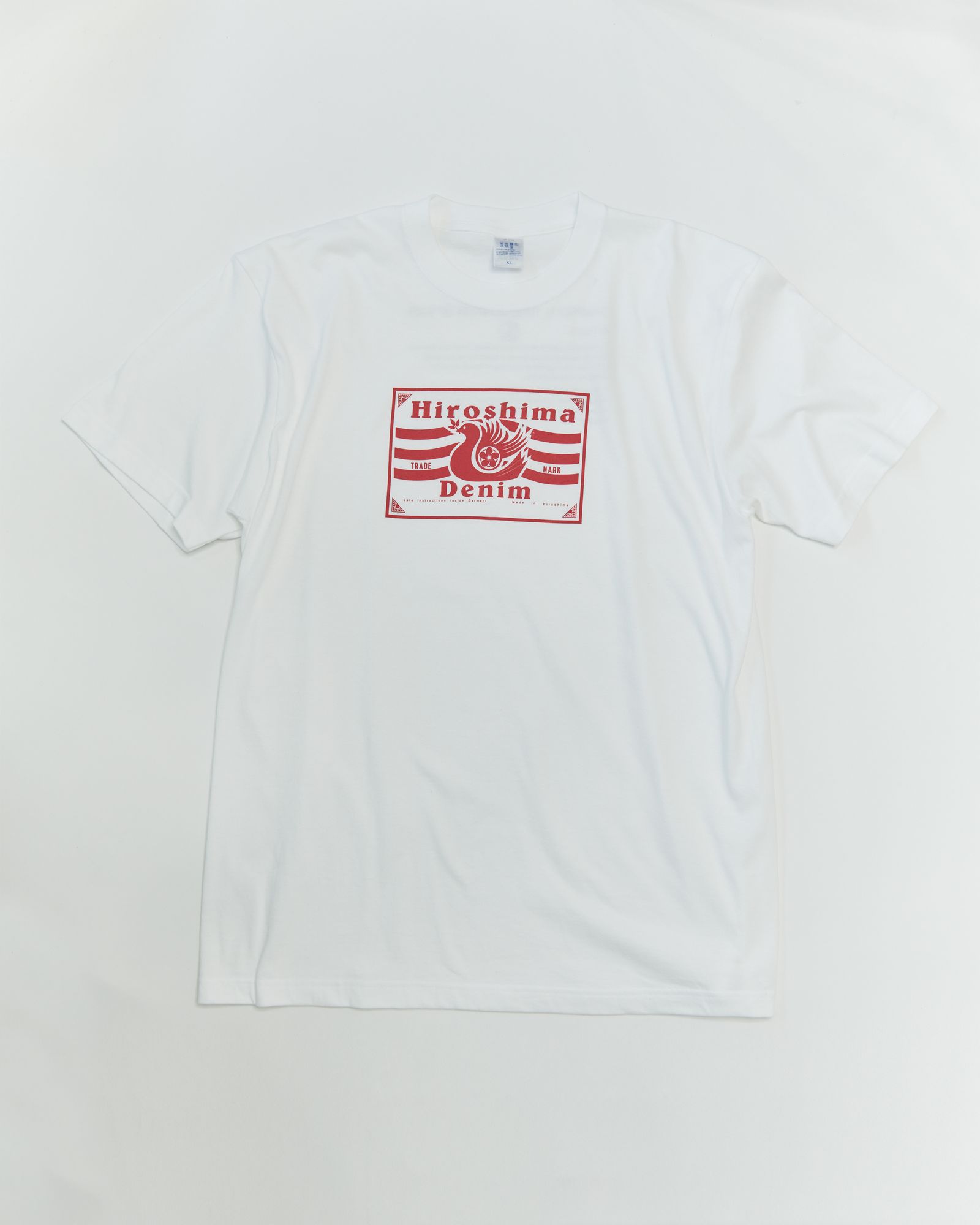 Hiroshima Denim ロゴTEE (WHITE)