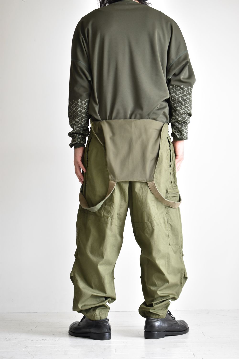 FLIGHT PLEATED SUSPENDER TROUSERS c/#2 OD