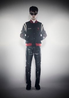WESTERN BIKER PANTS / レザーパンツ (BLACK)