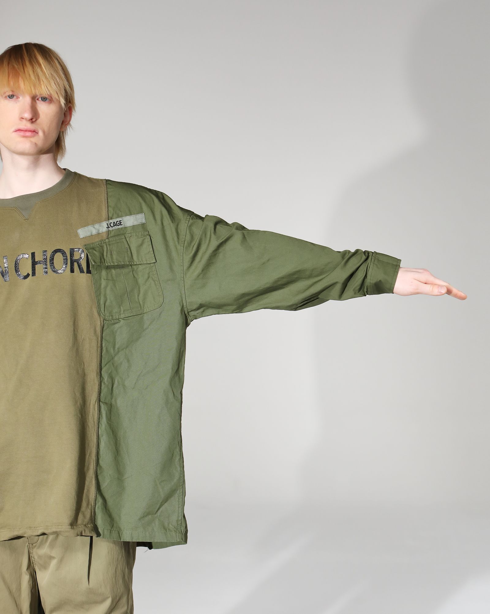 「予約商品」JUNGLE-FATIGUE WIDE SHIRTS # c/OD