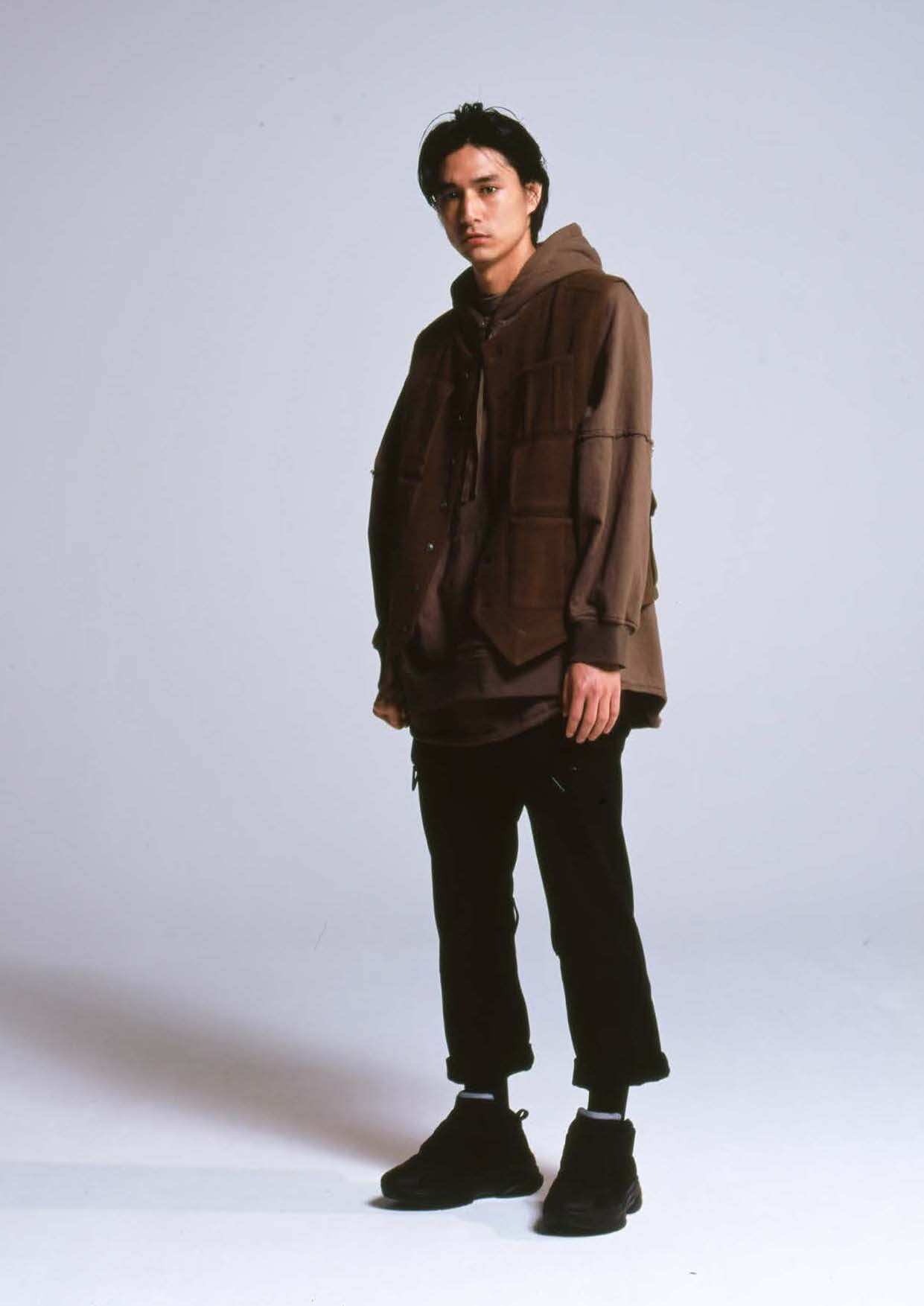 SIB-POCKET ZIP PANTS B (BLACK)