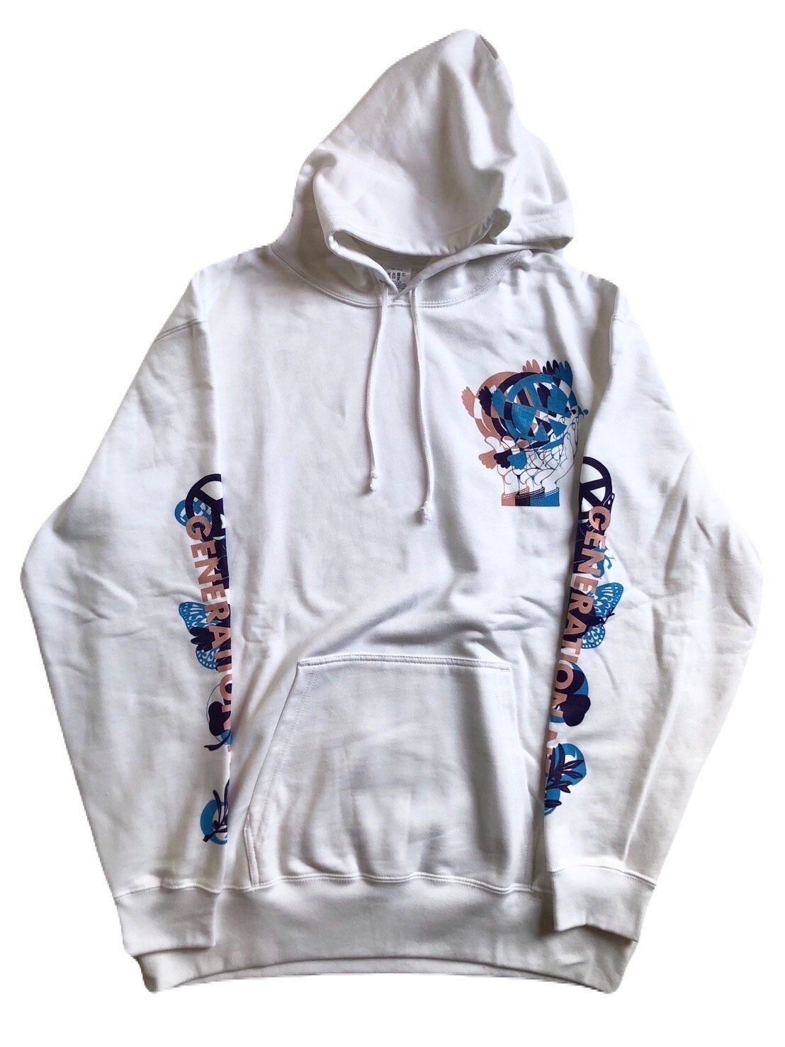 「予約商品」clockwork peace symbol 【hoodie】05