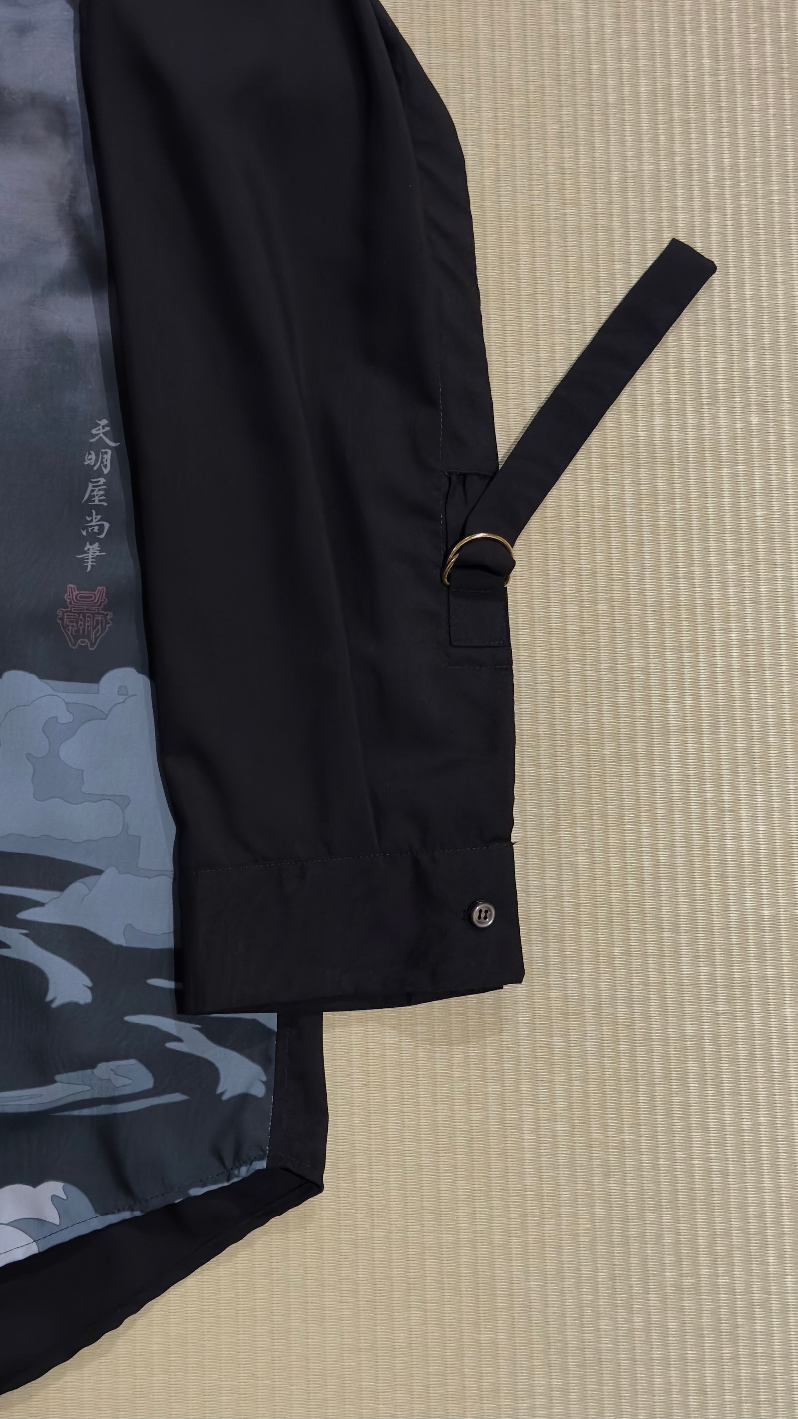 × 天明屋尚「剣神」「槍神」BIG SHIRT / シャツ (BLACK,GREEN)