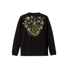 「予約商品」BROKEN SMILE  L/S T-shirts (BLACK)