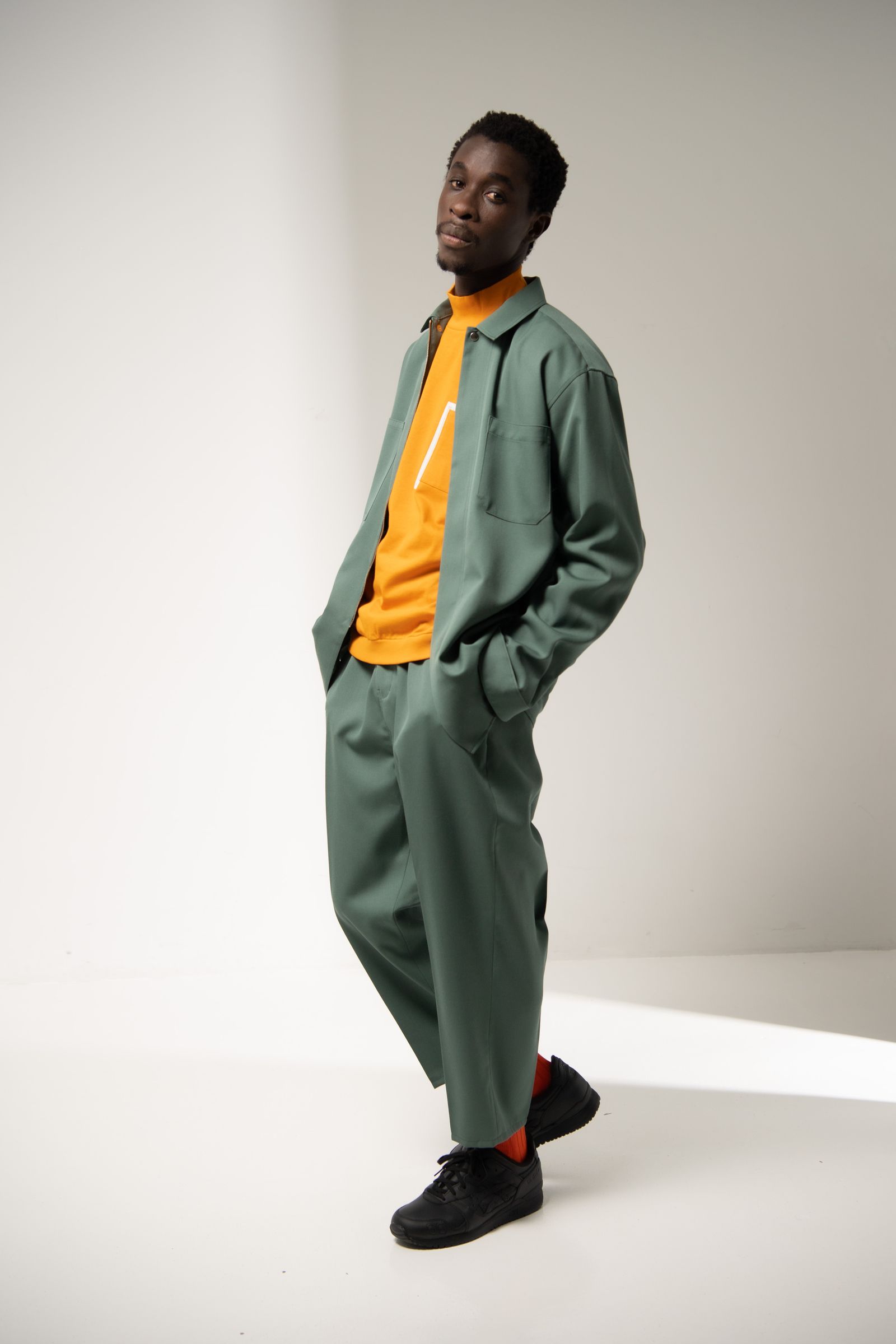「予約商品」ZIP SHIRT (TEAL)