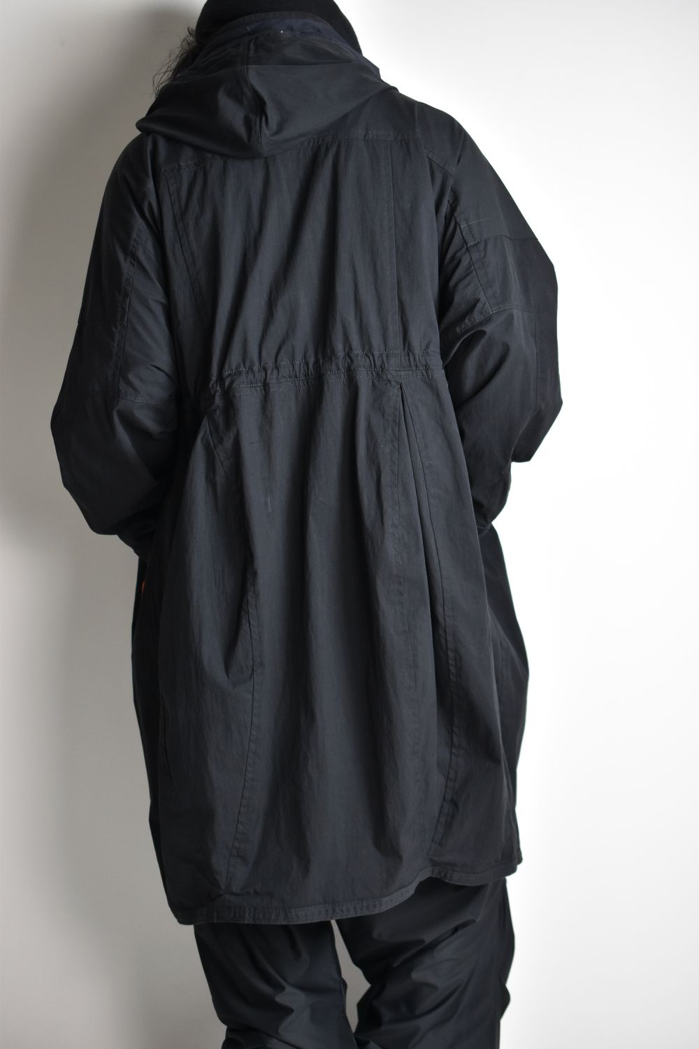 FLIGHT BALLOON WIDE LONG COAT c/#1 BLACK